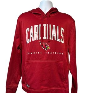 New Era NFL Team Apparel Arizona Cardinals Combine Training Long Sleeve Hoodie L